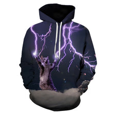 Load image into Gallery viewer, 3d  digital print Yellow lightning