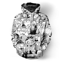 Load image into Gallery viewer, Anime Hoodie Funny Cool Hip Hop Streetwear  Hooides