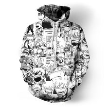 Load image into Gallery viewer, Anime Hoodie Funny Cool Hip Hop Streetwear  Hooides