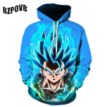 Load image into Gallery viewer, Dragon ball Z spring sweatshirt 3D hoodie