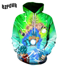 Load image into Gallery viewer, Dragon ball Z spring sweatshirt 3D hoodie
