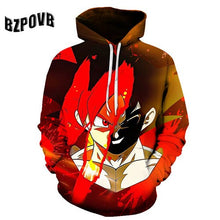 Load image into Gallery viewer, Dragon ball Z spring sweatshirt 3D hoodie