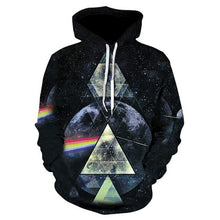 Load image into Gallery viewer, 2018 autumn and winter new brand unisex sweatshirt 3D skull HD print casual fashion hooded hoodie.