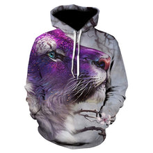 Load image into Gallery viewer, 2018 autumn and winter new brand unisex sweatshirt 3D skull HD print casual fashion hooded hoodie.