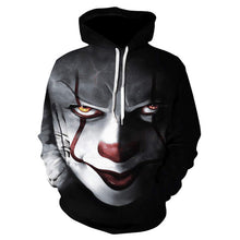 Load image into Gallery viewer, 2018 autumn and winter new brand unisex sweatshirt 3D skull HD print casual fashion hooded hoodie.