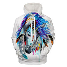 Load image into Gallery viewer, 2019 new unicorn hoodie  sweatshirt men and women 3D animation f
