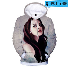 Load image into Gallery viewer, 3D Lana Del Rey Hoodies Casual Cotton Sweatshirts
