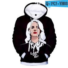Load image into Gallery viewer, 3D Lana Del Rey Hoodies Casual Cotton Sweatshirts