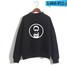 Load image into Gallery viewer, Karl Lagerfeld Famous Designer Turtleneck Sweatshirts High Quality K-Pop Oversize Hip-Hop Women/men Printed Fashion Sweatshirts