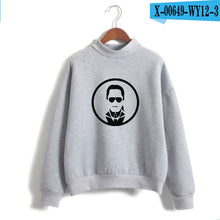 Load image into Gallery viewer, Karl Lagerfeld Famous Designer Turtleneck Sweatshirts High Quality K-Pop Oversize Hip-Hop Women/men Printed Fashion Sweatshirts