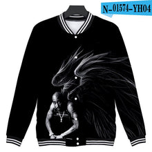 Load image into Gallery viewer, 3d Baseball sweatşhirt