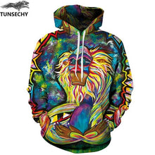 Load image into Gallery viewer, Wolf Printed  Men 3D Sweatshirt