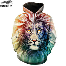 Load image into Gallery viewer, Wolf Printed  Men 3D Sweatshirt