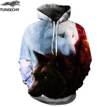 Load image into Gallery viewer, Wolf Printed  Men 3D Sweatshirt