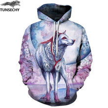 Load image into Gallery viewer, Wolf Printed  Men 3D Sweatshirt