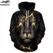 Load image into Gallery viewer, Wolf Printed  Men 3D Sweatshirt