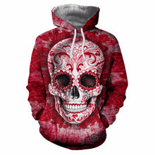 Load image into Gallery viewer, Sugar Skull Hoodies Men Sweatshirts 3D