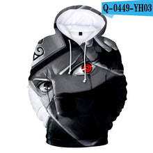 Load image into Gallery viewer, 2018 Fashion Animation Naruto 3D Hoodies Men/women