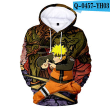 Load image into Gallery viewer, 2018 Fashion Animation Naruto 3D Hoodies Men/women