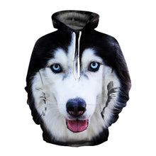 Load image into Gallery viewer, 3D Wolf SWEATSHİRT
