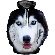 Load image into Gallery viewer, 3D Wolf SWEATSHİRT