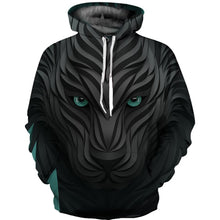 Load image into Gallery viewer, 3D Wolf SWEATSHİRT