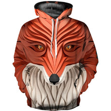Load image into Gallery viewer, 3D Wolf SWEATSHİRT