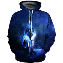 Load image into Gallery viewer, 3D Wolf SWEATSHİRT