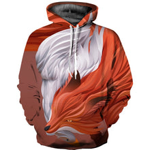 Load image into Gallery viewer, 3D Wolf SWEATSHİRT