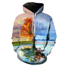 Load image into Gallery viewer, 3D Print Fire Tiger Animal  Sweatshirt