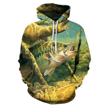 Load image into Gallery viewer, 3D Print Fire Tiger Animal  Sweatshirt
