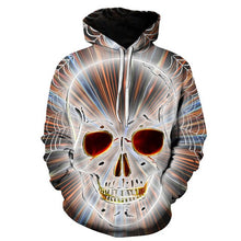 Load image into Gallery viewer, 3D Print Fire Tiger Animal  Sweatshirt