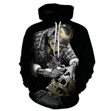 Load image into Gallery viewer, 3D Print Fire Tiger Animal  Sweatshirt