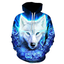 Load image into Gallery viewer, Wolf Men WomenSweatshirts