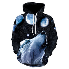 Load image into Gallery viewer, Wolf Men WomenSweatshirts