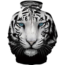 Load image into Gallery viewer, 3D Print Tiger Hoodie MEN&amp;WOMAN