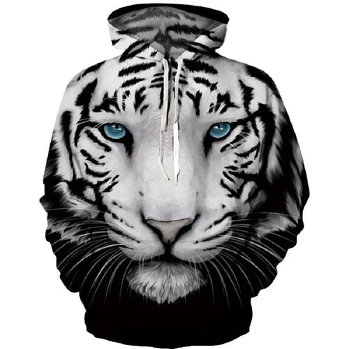 3D Print Tiger Hoodie MEN&WOMAN