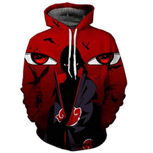 Load image into Gallery viewer, Hot Anime Naruto Sasuke Kakashi 3D HoodiesMen/women