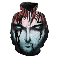 Load image into Gallery viewer, Hot Anime Naruto Sasuke Kakashi 3D HoodiesMen/women