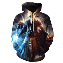 Load image into Gallery viewer, Hot Anime Naruto Sasuke Kakashi 3D HoodiesMen/women