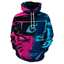 Load image into Gallery viewer, Hot Anime Naruto Sasuke Kakashi 3D HoodiesMen/women