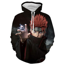 Load image into Gallery viewer, Hot Anime Naruto Sasuke Kakashi 3D HoodiesMen/women