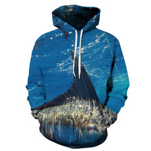 Load image into Gallery viewer, Fish Printed Hoodies Sweatshirts Men Women Tracksuits 3d Pullover Fashion Hoody Casual Drop Ship s-6xl