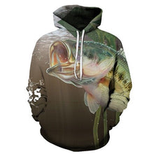 Load image into Gallery viewer, Fish Printed Hoodies Sweatshirts Men Women Tracksuits 3d Pullover Fashion Hoody Casual Drop Ship s-6xl
