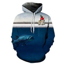 Load image into Gallery viewer, Fish Printed Hoodies Sweatshirts Men Women Tracksuits 3d Pullover Fashion Hoody Casual Drop Ship s-6xl