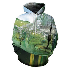 Load image into Gallery viewer, Fish Printed Hoodies Sweatshirts Men Women Tracksuits 3d Pullover Fashion Hoody Casual Drop Ship s-6xl
