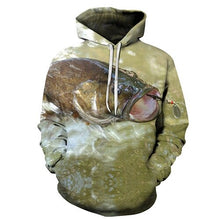 Load image into Gallery viewer, Fish Printed Hoodies Sweatshirts Men Women Tracksuits 3d Pullover Fashion Hoody Casual Drop Ship s-6xl